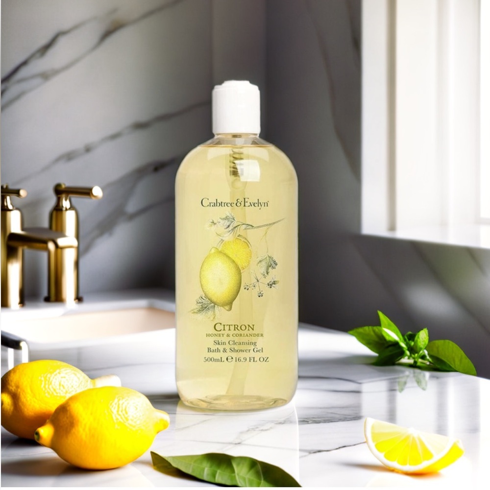 🍋 Crabtree & Evelyn CITRON HONEY CORIANDER
Bath & Shower Gel Body Wash